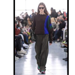 サカイ(sacai)の最終価格  sacai  2020aw ランウェイ着用 カーゴパンツ 0(ワークパンツ/カーゴパンツ)