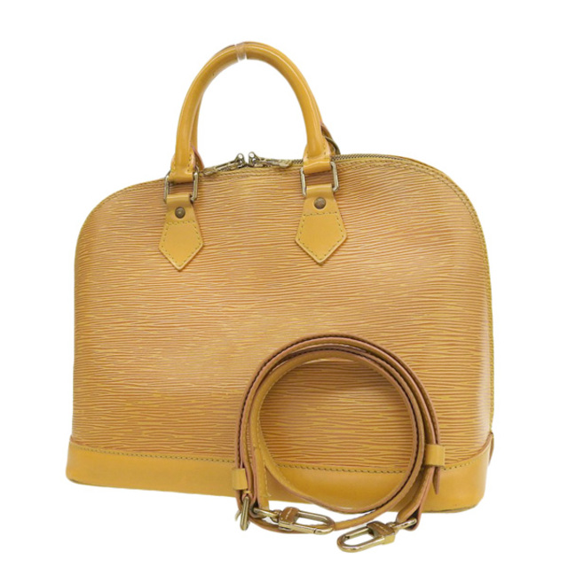 【中古】 LOUIS VUITTON ルイヴィトン エピ アルマ ハンドバッグ イエロー gy