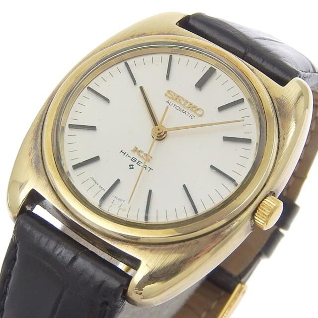 ☆03楽市☆ SEIKO セイコー キングセイコー ハイビート メダリオン メンズ オートマ 腕時計 5621-7000 【時計】Ａランク状態