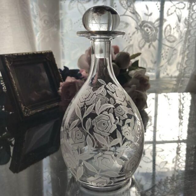 A カラフェ アンティーク バカラ Antique BACCARAT デキャンタ