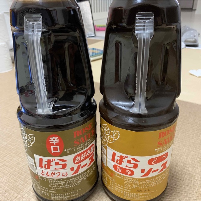 ばらソース どべ お好み焼きソース 食品/飲料/酒の食品(調味料)の商品写真
