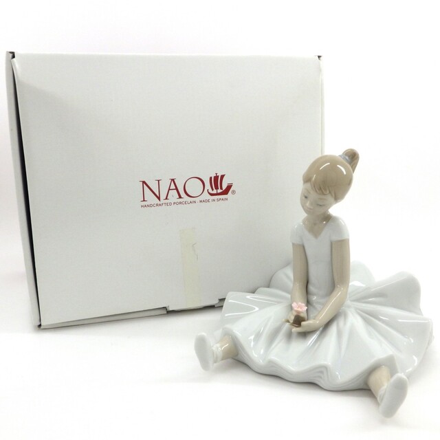 Lladro リヤドロ ♯1456 『夢見るバレリーナ』 ナオ NAO Dreamy ballet インテリア 置物 陶器 フィギュリン【送料無料】