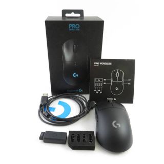 美品 logicool G ロジクール G G Pro Wireless ワイヤレスゲーミングマウス G-PPD-002WLr eスポーツ HU312C