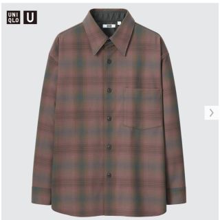 ユニクロ(UNIQLO)のUniqlo U ヘビーフランネルオーバーサイズシャツ　4xl(シャツ)