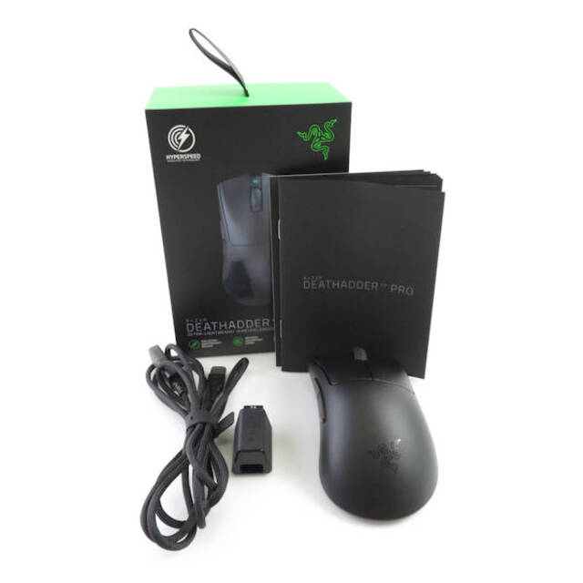 レイザー DeathAdder V3 Pro ワイヤレスゲーミングマウス エルゴノミック デスアーダー USB HU280