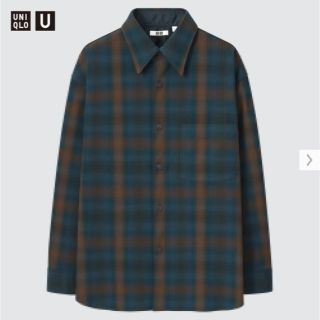 ユニクロ(UNIQLO)のUniqlo U ヘビーフランネルオーバーサイズシャツ　4xl(シャツ)