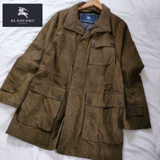 BURBERRY LONDON バーバリー スエード ブルゾン ジャケット