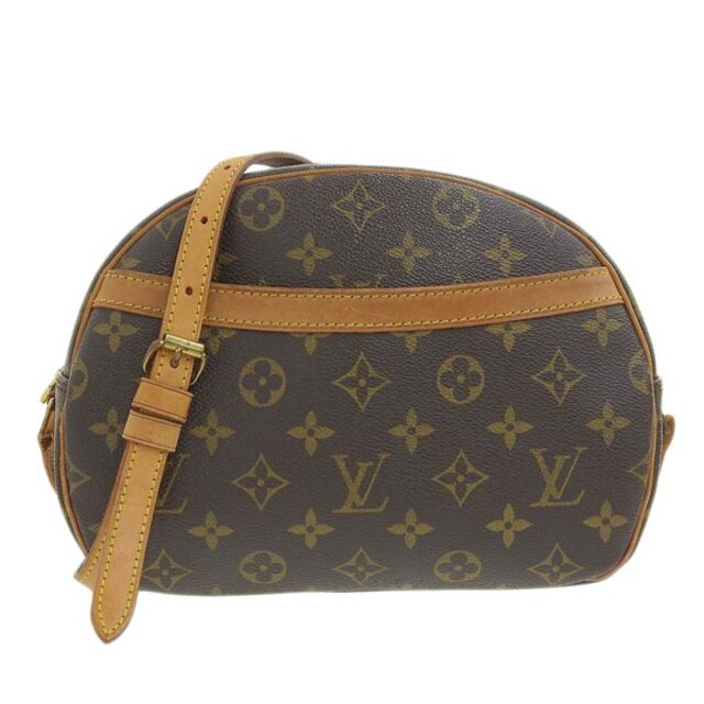 LOUIS VUITTON ルイヴィトン モノグラム ブロワ ショルダーバッグ ブラウン PVC gy