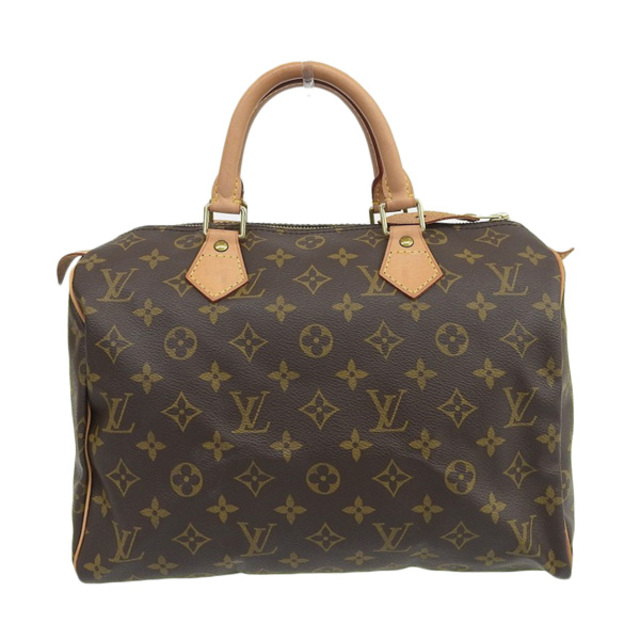 【中古】 LOUIS VUITTON ルイヴィトン モノグラム スピーディ30 ハンドバッグ ミニボストンバッグ ブラウン PVC gy |  フリマアプリ ラクマ