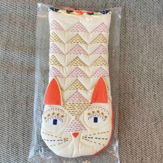 アンソロポロジー(Anthropologie)の【おちびちゃま様専用】ANTHROPOLOGIE  キャット　オーブンミトン(収納/キッチン雑貨)