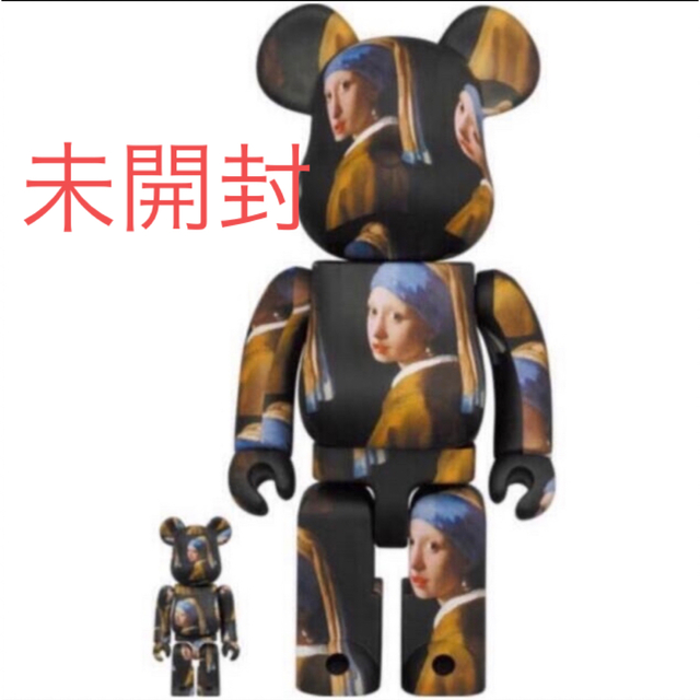 BE@RBRICK 100% & 400% 真珠の耳飾りの少女