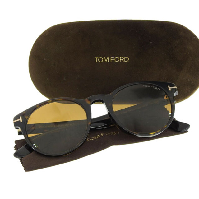 TOM FORD トムフォード ボストン べっ甲 サングラス ブラウン gy