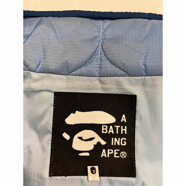 アベイシングエイプBAPEナイロンエイプフェイスキルティングジャケット 4