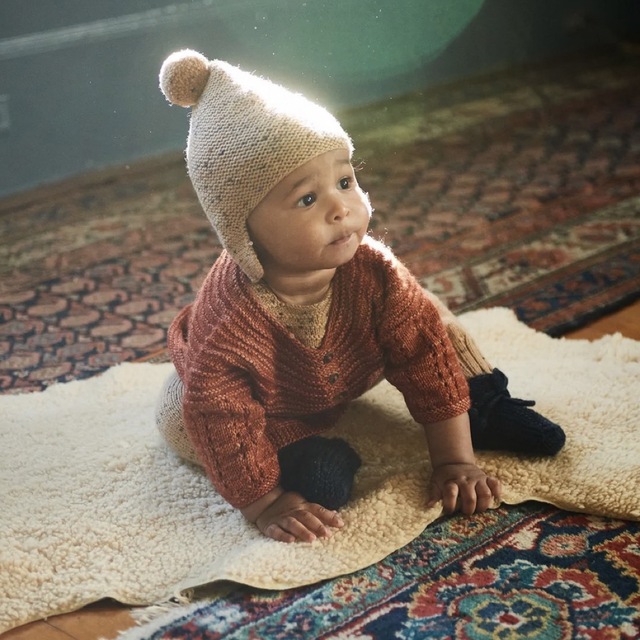 帽子misha and puff Layette Twig Cap 12-18m - 帽子