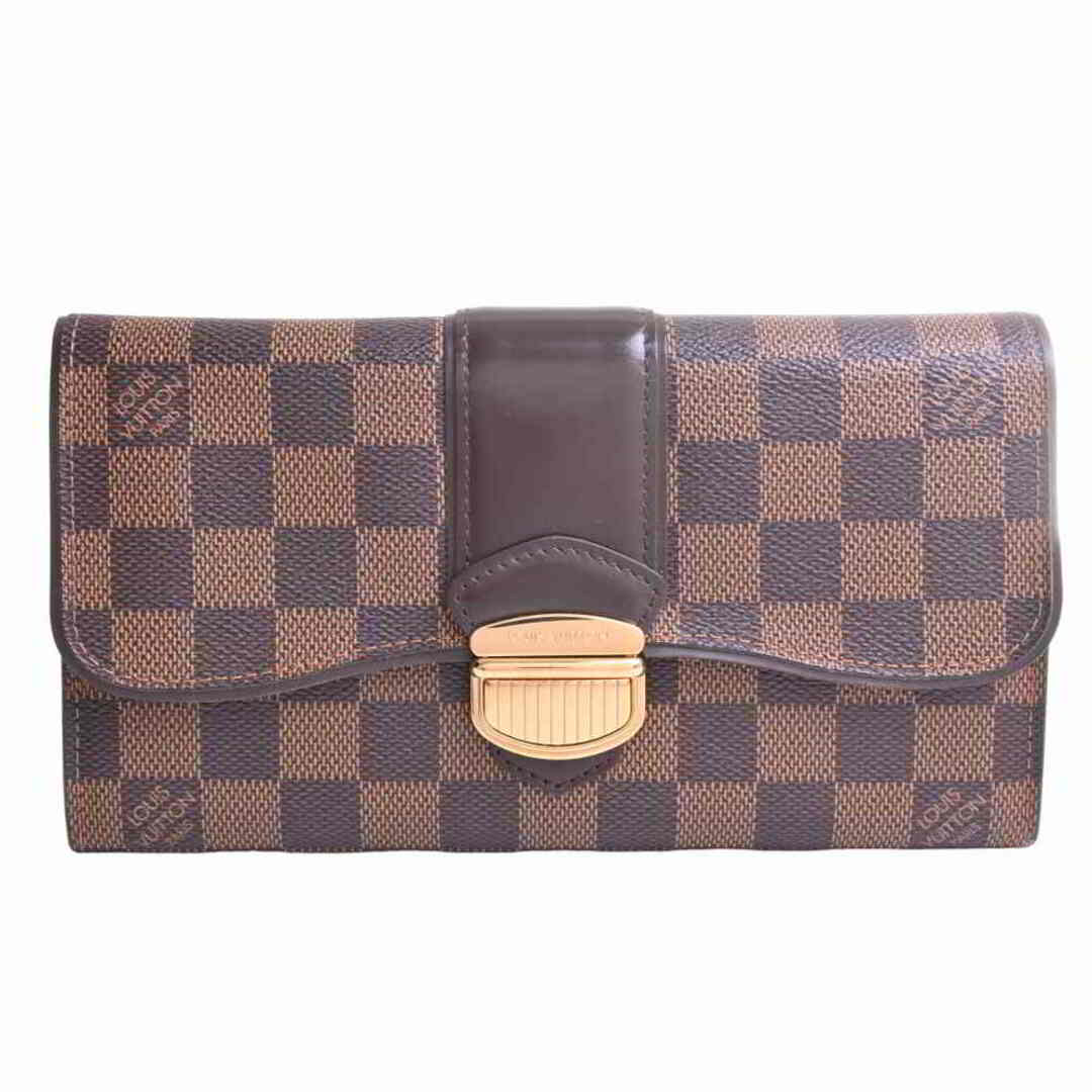 公式ショップ】 - VUITTON LOUIS 【中古】 by PVC ブラウン 長財布