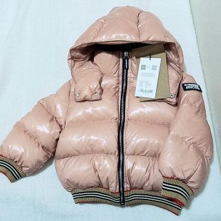 完売モデル! BURBERRY ダウン アウター バーバリー チルドレン