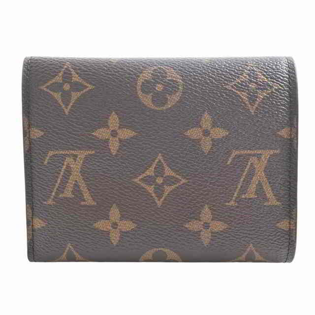 ルイヴィトン LOUIS VUITTON ポルトフォイユ ヴィクトリーヌ M62472 モノグラム 3つ折り財布 モノグラムキャンバス ブラウン