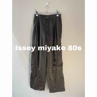 状態区分Issey Miyake 80s parachute Leather Pant