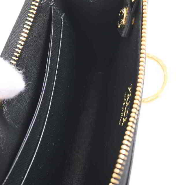 PRADA - 【中古】 PRADA プラダ サフィアーノ L字ファスナー コイン