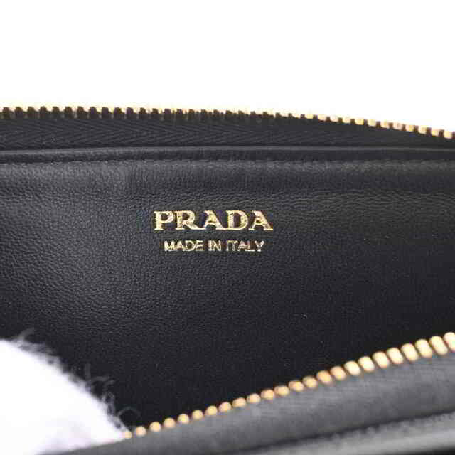 PRADA - 【中古】 PRADA プラダ サフィアーノ L字ファスナー コイン ...