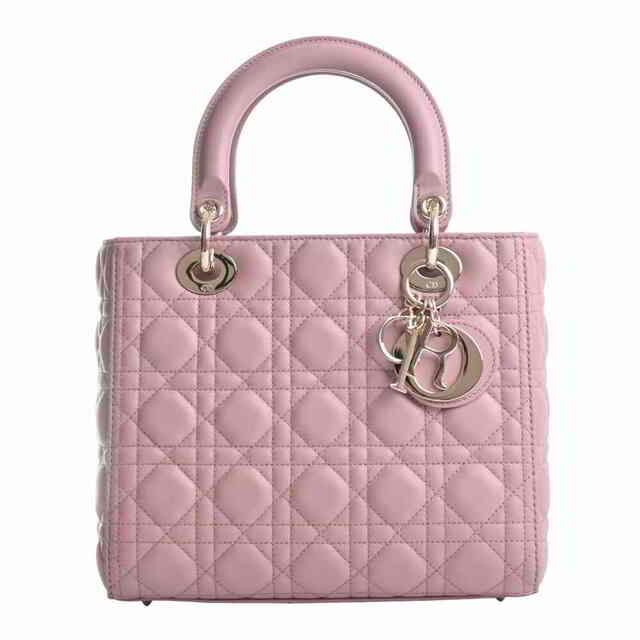 Dior ディオール レディディオール バッグ カナージュ ピンク