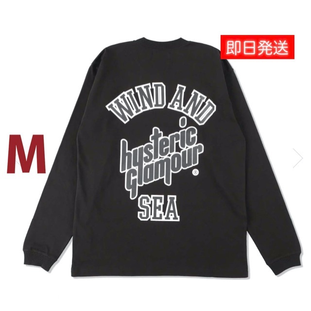 WIND AND SEA(ウィンダンシー)のHYSTERIC GLAMOUR X WDS L/S T SHIRT M メンズのトップス(Tシャツ/カットソー(七分/長袖))の商品写真