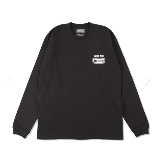 WIND AND SEA(ウィンダンシー)のHYSTERIC GLAMOUR X WDS L/S T SHIRT M メンズのトップス(Tシャツ/カットソー(七分/長袖))の商品写真