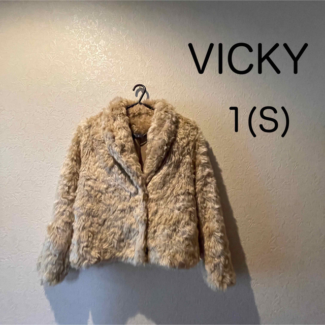 VICKY - VICKY フェイクファー ジャケットの通販 by chillax's shop