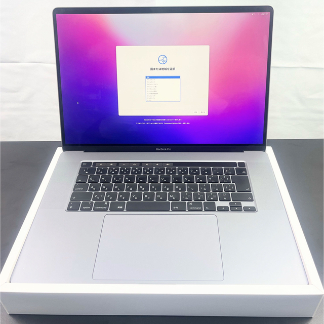 MacBook Pro 16 2019 i9 メモリ16G 容量1TB