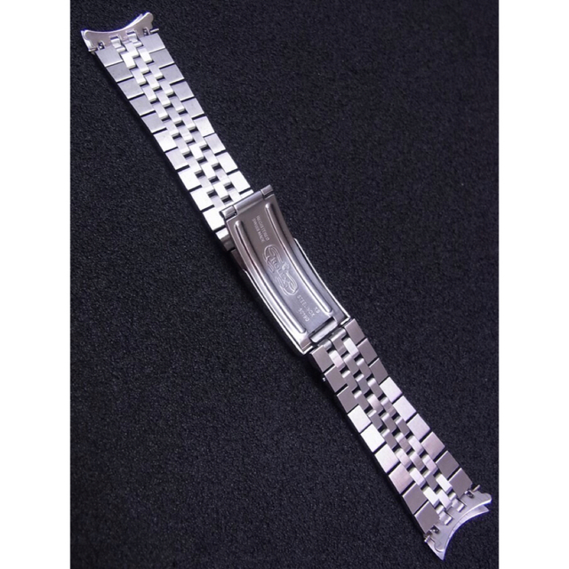 ROLEX(ロレックス)の特価 ２０ｍｍ　ビンテージ ５連 SSジュビリータイプ ブレスレット（バネ棒付） メンズの時計(金属ベルト)の商品写真