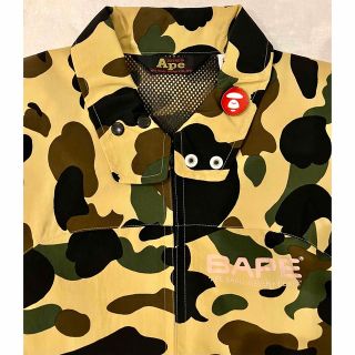 アベイシングエイプ(A BATHING APE)のアベイシングエイプ90sヴィンテージBAPEナイロン2wayジャケット(ナイロンジャケット)