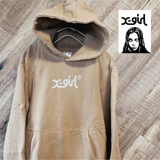 エックスガール(X-girl)のX-GIRL 【WEB限定アイテム】 SWEAT HOODIE TOP(パーカー)