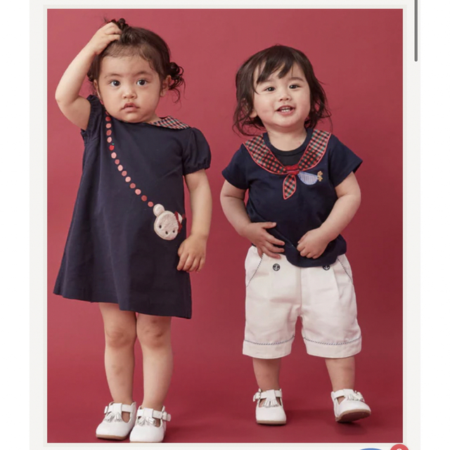 familiar(ファミリア)のfamiliar 4分丈パンツ(240462) キッズ/ベビー/マタニティのキッズ服男の子用(90cm~)(パンツ/スパッツ)の商品写真