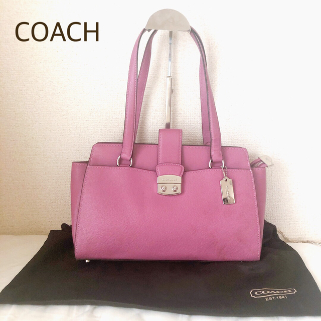 未使用 COACH コーチ キャリーオール 2way トート  F37832