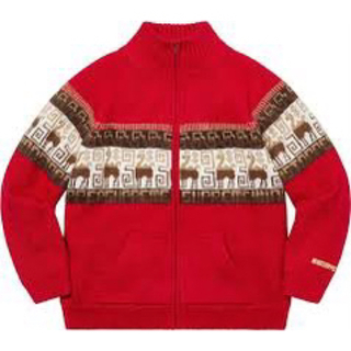 シュプリーム(Supreme)のSupreme Chullo WINDSTOPPER ZipUp Sweater(ニット/セーター)