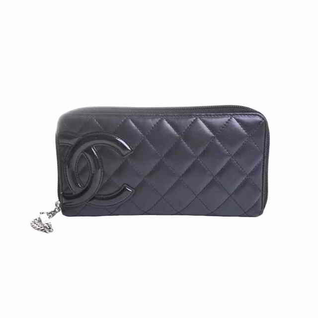 人気ブランド CHANEL - 【中古】 CHANEL シャネル ラムスキン カンボン