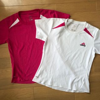 アディダス(adidas)のadidasトレーニングTシャツ2枚セット(トレーニング用品)