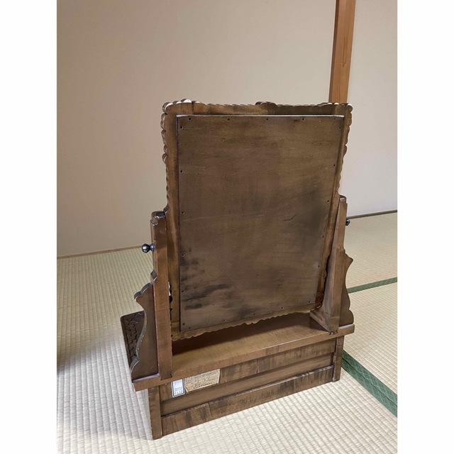 軽井沢彫 姿見 シバザキ 20万円 鏡台9 www.anac-mali.org