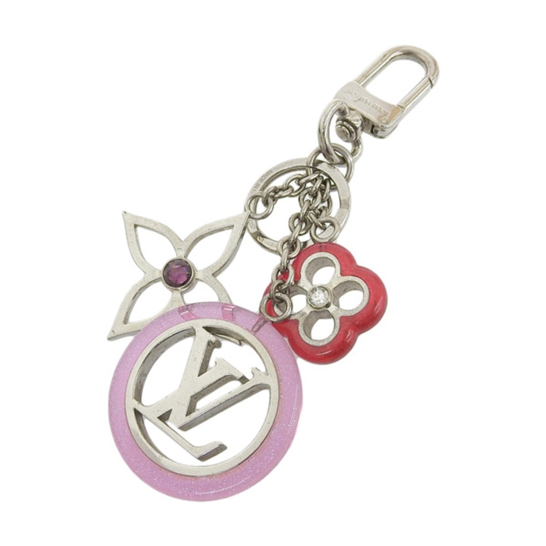 中古】LOUIS VUITTON ルイヴィトン ポルトクレ カラーライン ストラス