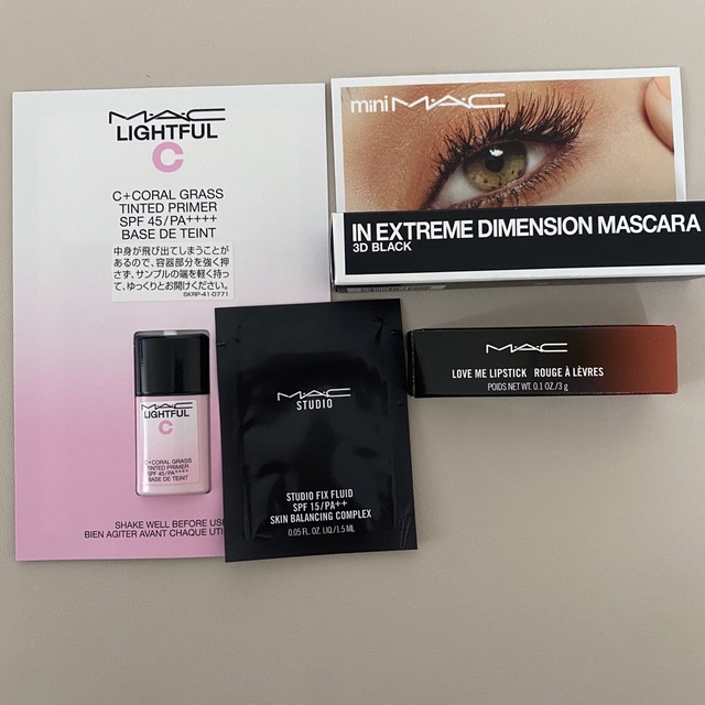 ❤️新品未使用❤️mac リップ マスカラ セット おまけつき