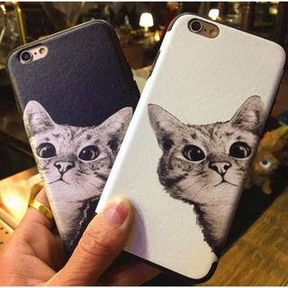【在庫限り】iphone7.8ケース スマホカバー アイフォンケース 可愛い猫(iPhoneケース)