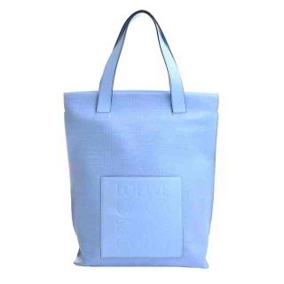 極美品】LOEWE トートバッグ リネン アナグラム ショッパー 2way | www