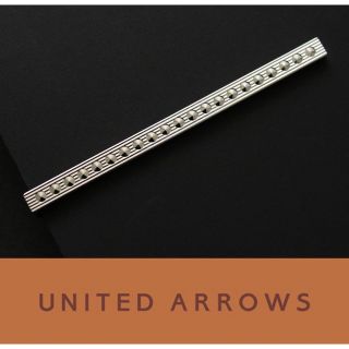 ユナイテッドアローズ(UNITED ARROWS)の3699◆ユナイテッドアローズ◆ネクタイピン◆シルバーピンドットライン◆(ネクタイピン)