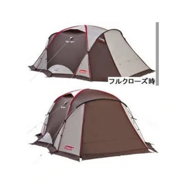 人気大割引 Coleman - 新品☆コールマン ドームテント ウェザーマスター 4Sドーム ノトス 300 テント+タープ