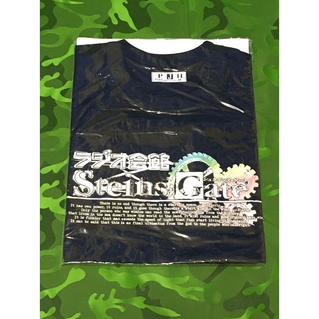 ラジオ会館×Steins;GateコラボTシャツ　Mサイズ エンタメ/ホビーのアニメグッズ(その他)の商品写真