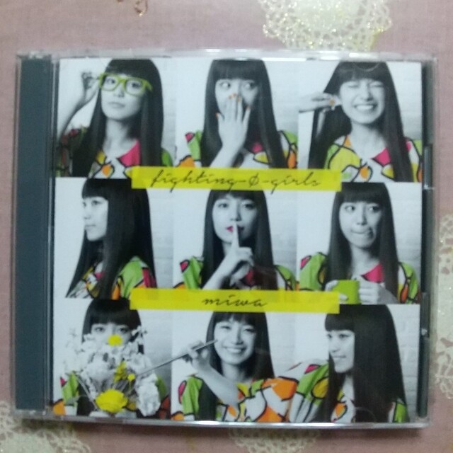 miwa  fighting-Φ-girls（初回生産限定盤） エンタメ/ホビーのCD(ポップス/ロック(邦楽))の商品写真