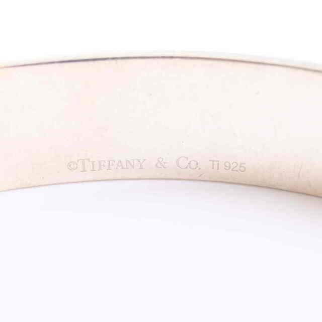 【中古】TIFFANY ティファニー SV925 チタン 1837 チェーン ブレスレット ブラック/シルバー by