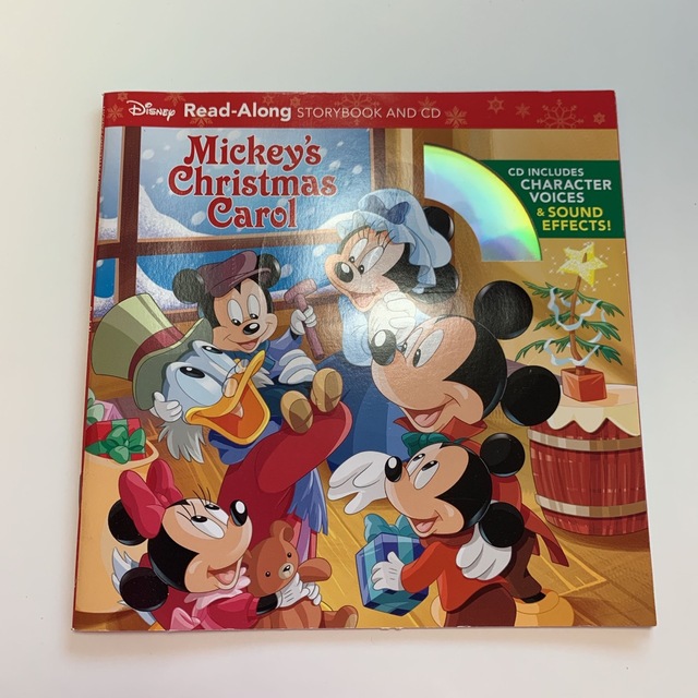 Disney(ディズニー)の【新品】英語絵本 ディズニー クリスマスキャロル CD付き エンタメ/ホビーの本(洋書)の商品写真