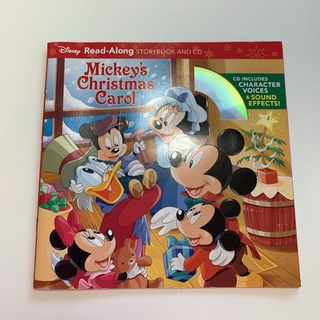 ディズニー(Disney)の【新品】英語絵本 ディズニー クリスマスキャロル CD付き(洋書)