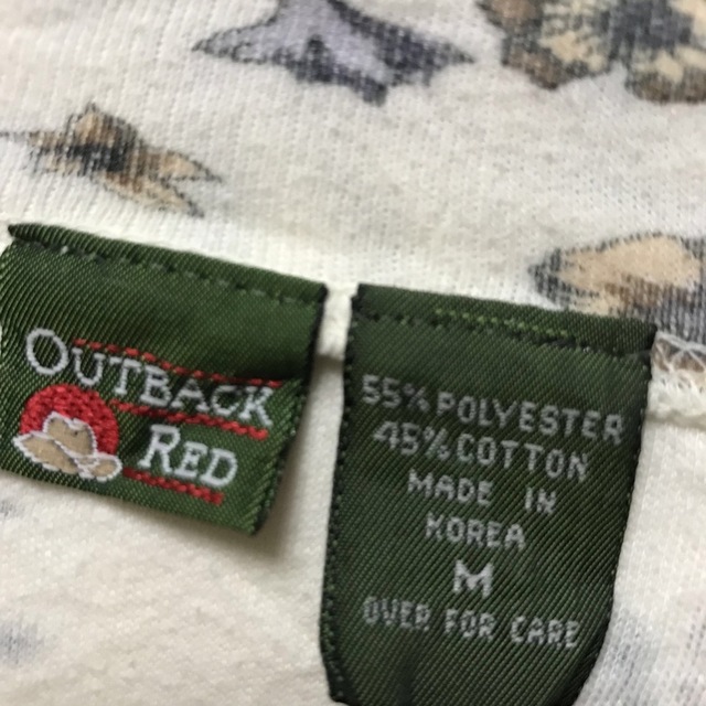 【希少】OUTBACK RED ヴィンテージ ロンT タートルネック M レディースのトップス(Tシャツ(長袖/七分))の商品写真